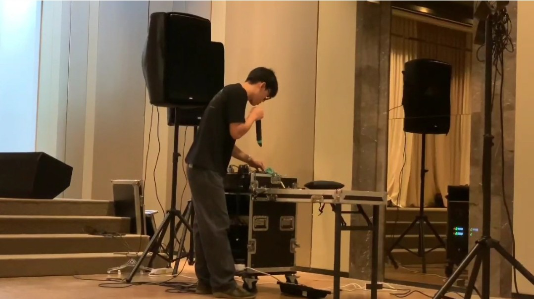 MOON 음향 현장 운영